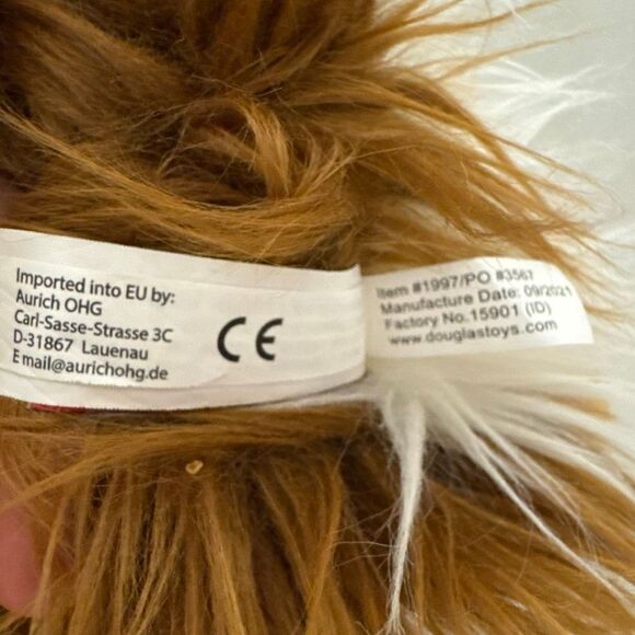 Douglas Plush Collie Dog Toy Cuddle Toy Ages 3 Years Up Soft & Cute - Picture 11 of 12